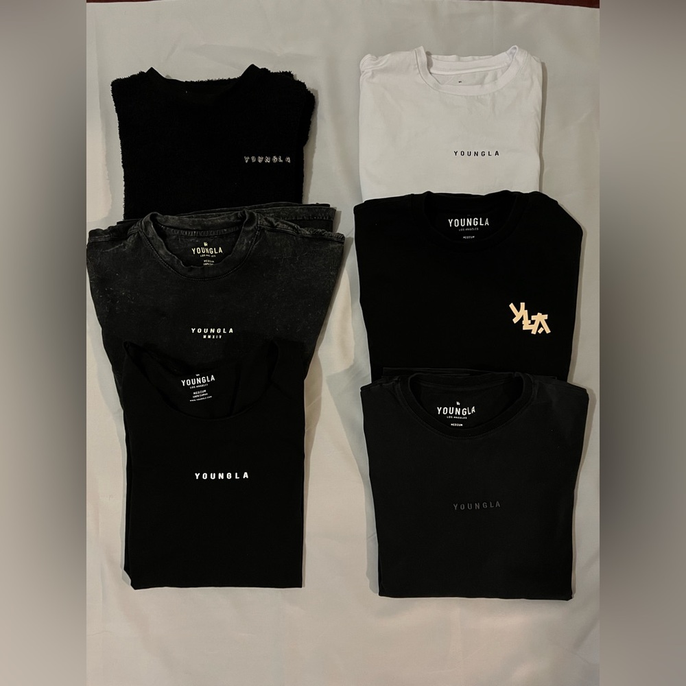 YOUNGLA + RAW GEAR + HOLLISTER + GYMSHARK STARTER BUNDLE!